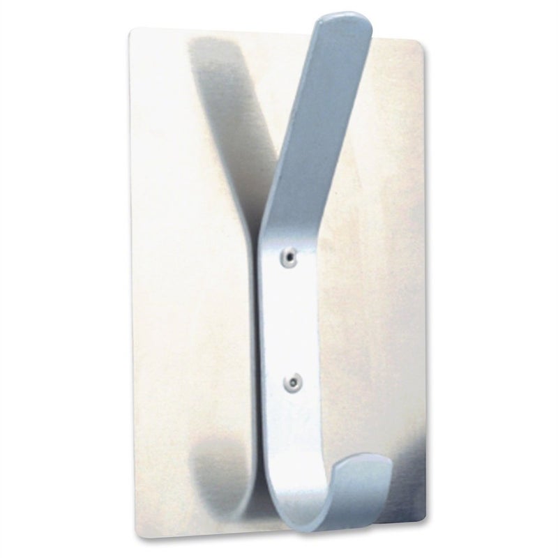 Magna Visual Magnetic Satin Steel Coat & Hat Hook â€“ Heavy-Duty 10 LB Capacity â€“ Ideal for Home, Office & School â€“ Sleek Nickel-Plated Finish